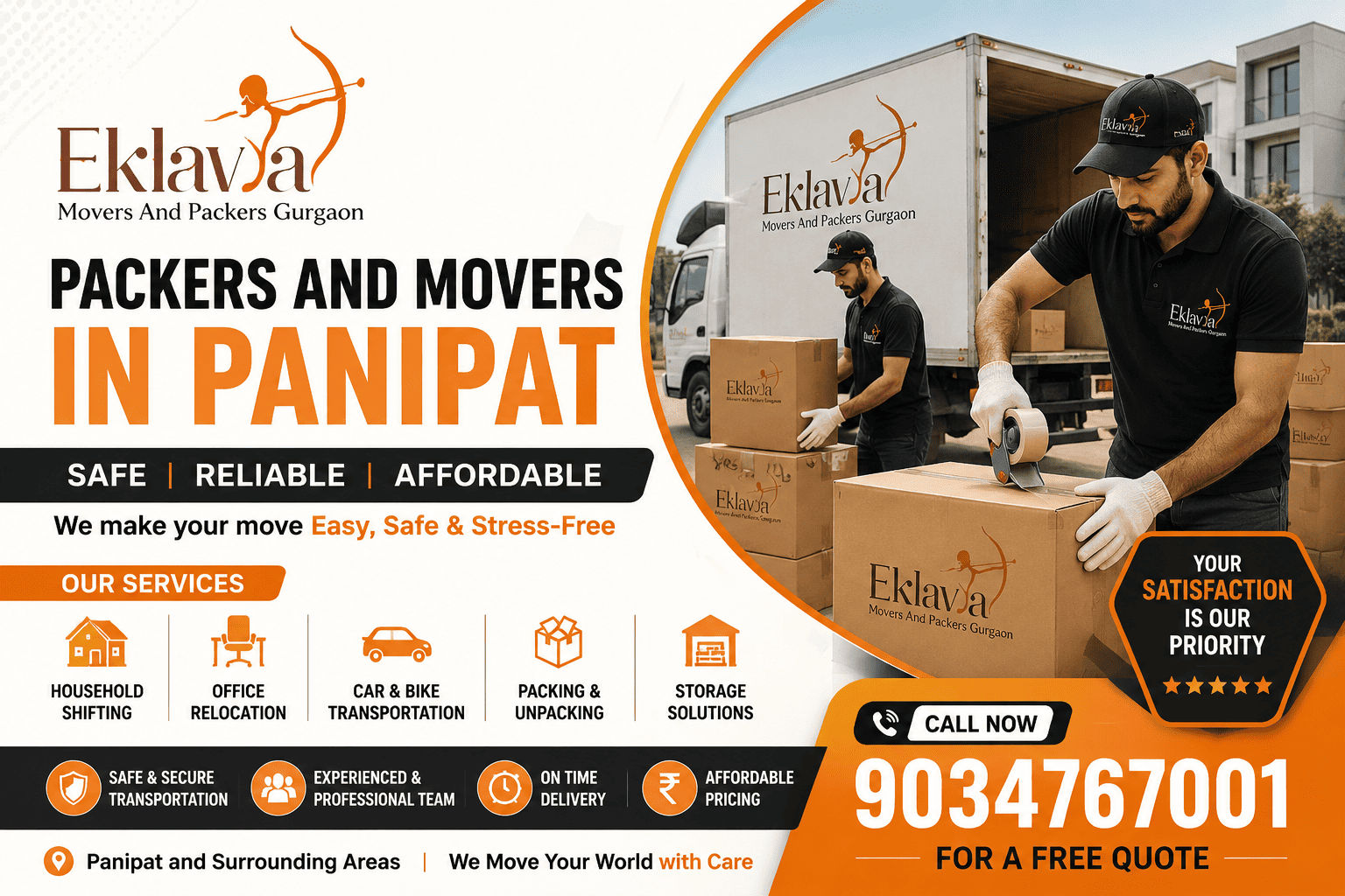 Packers and Movers in Panipat — Safe & Affordable Relocation 2026